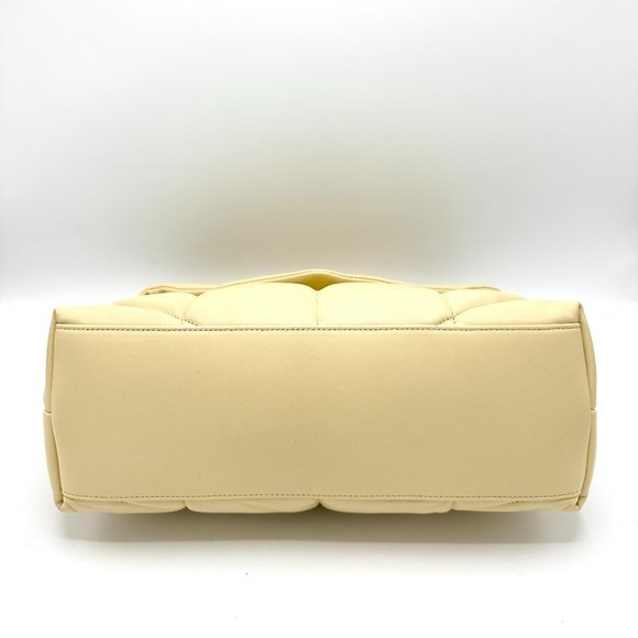 Saint Laurent Clair Beige GHW Lou Lou Puffer Medium - Picture 5 of 9